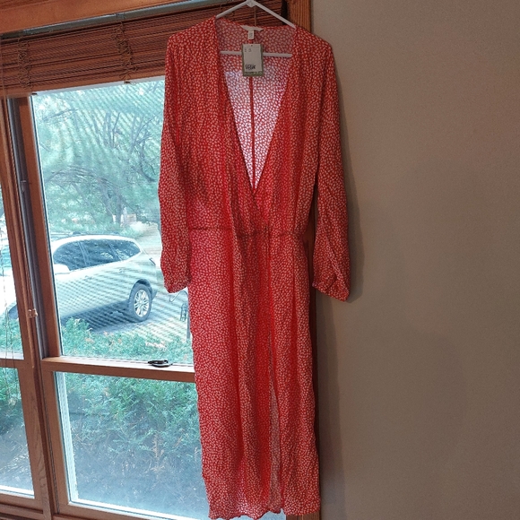 H&M maxi floral wrap dress - Picture 3 of 5